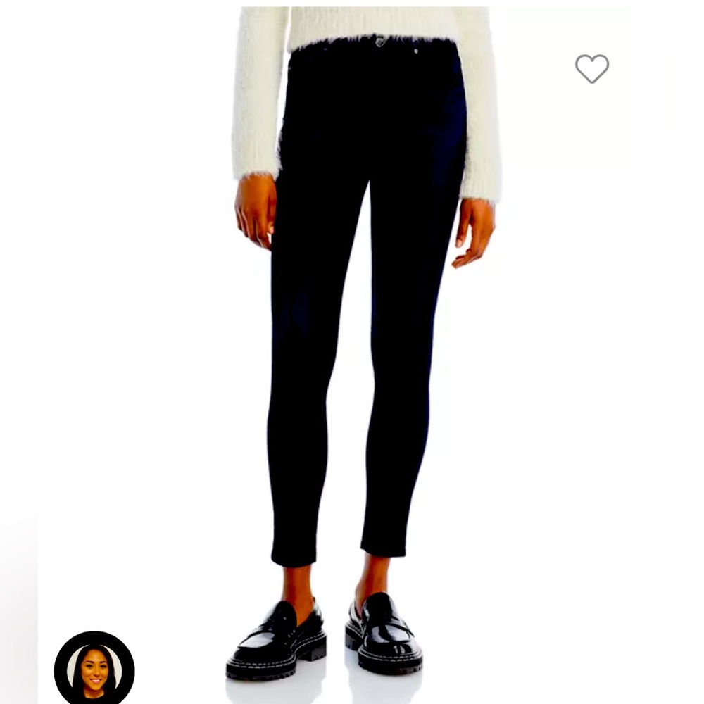 AG Farrah Ankle Jeans in Vintage Dye Black, NWT